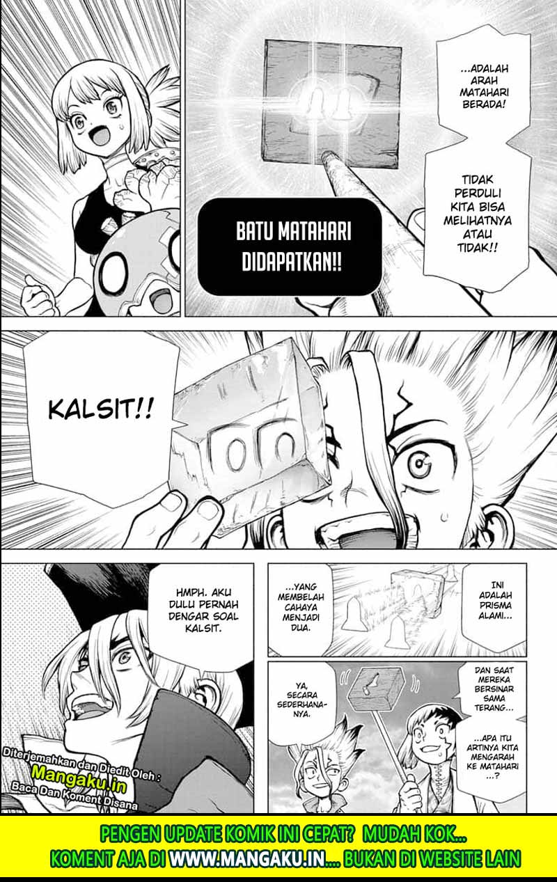 Dr. Stone chapter 147 halaman 15