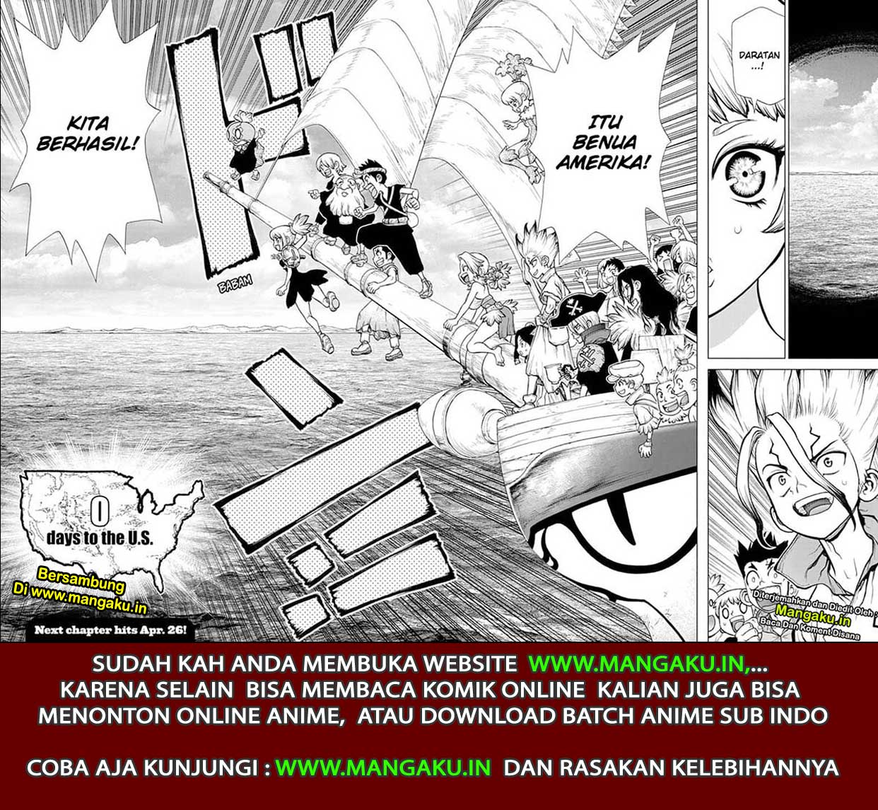 Dr. Stone chapter 147 halaman 21