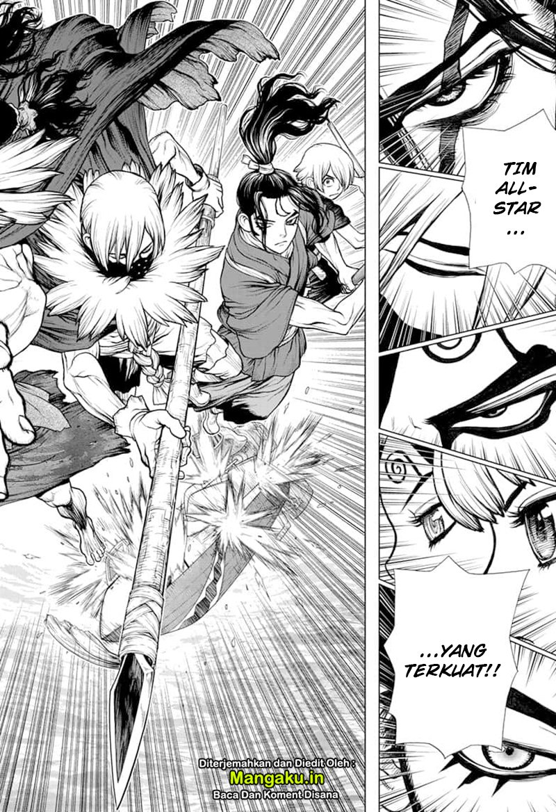 Dr. Stone chapter 148 halaman 15