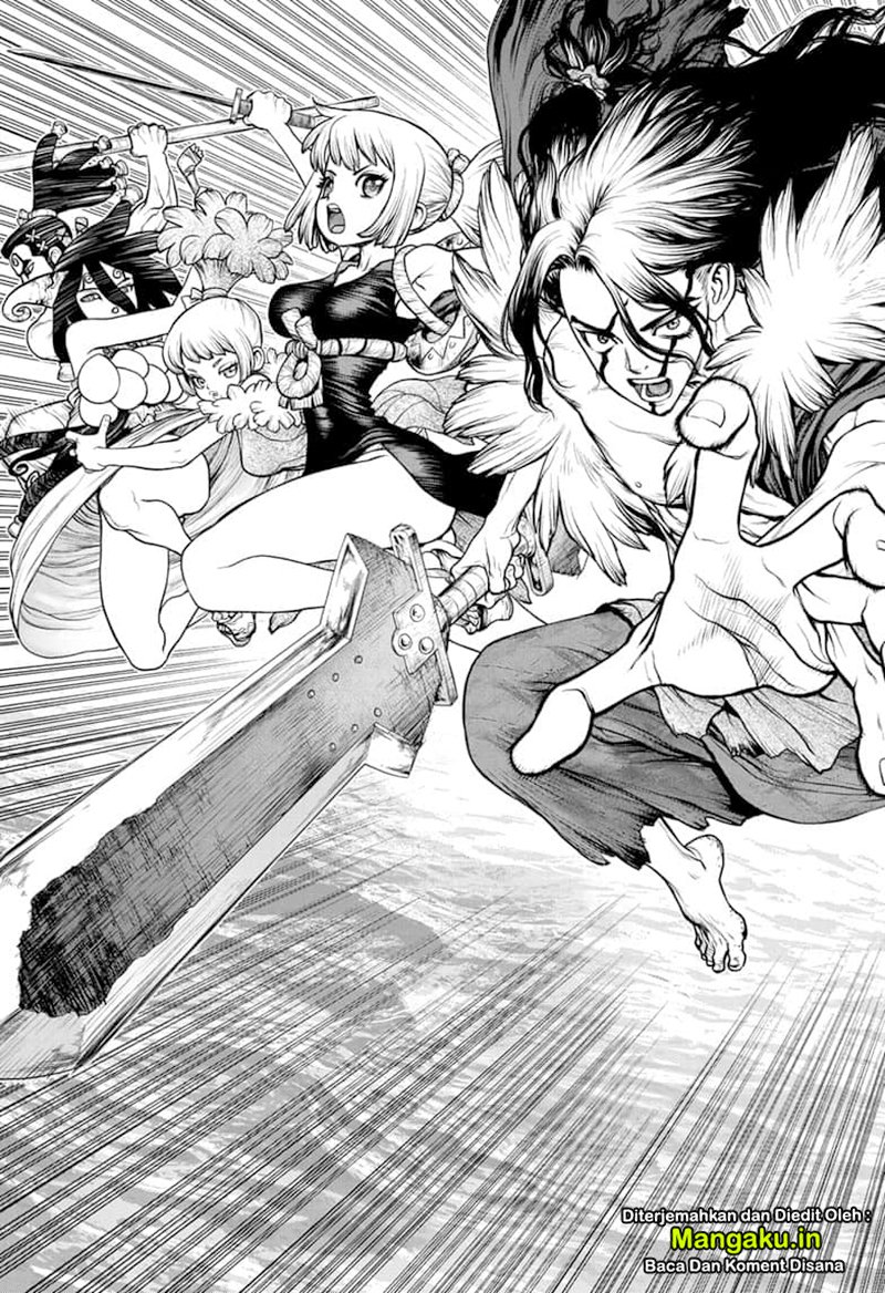 Dr. Stone chapter 148 halaman 16