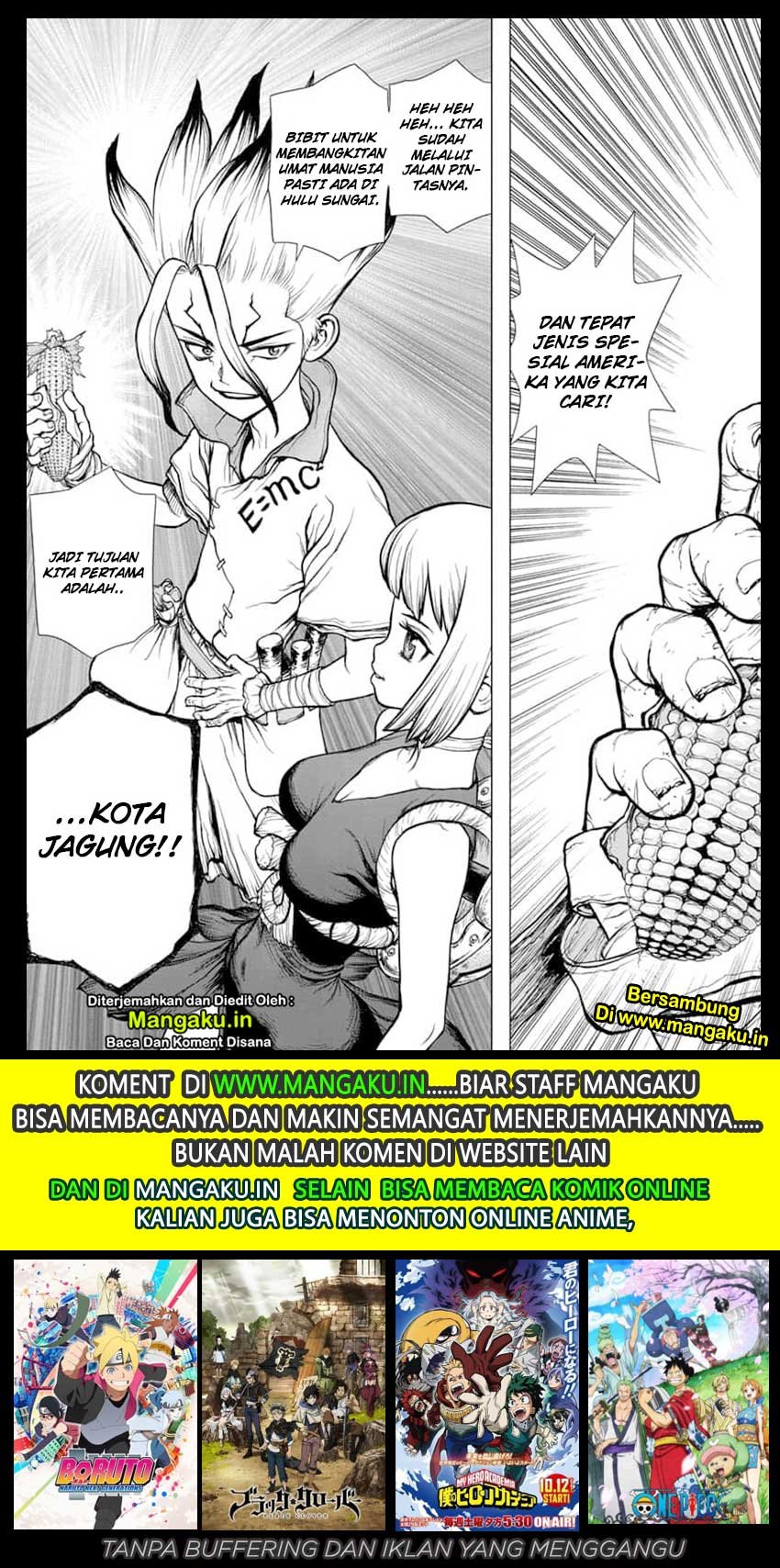 Dr. Stone chapter 148 halaman 20