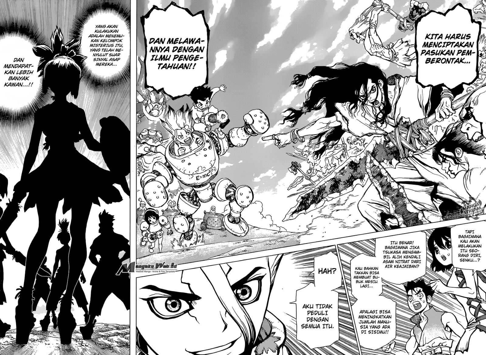 Dr. Stone chapter 15 halaman 15