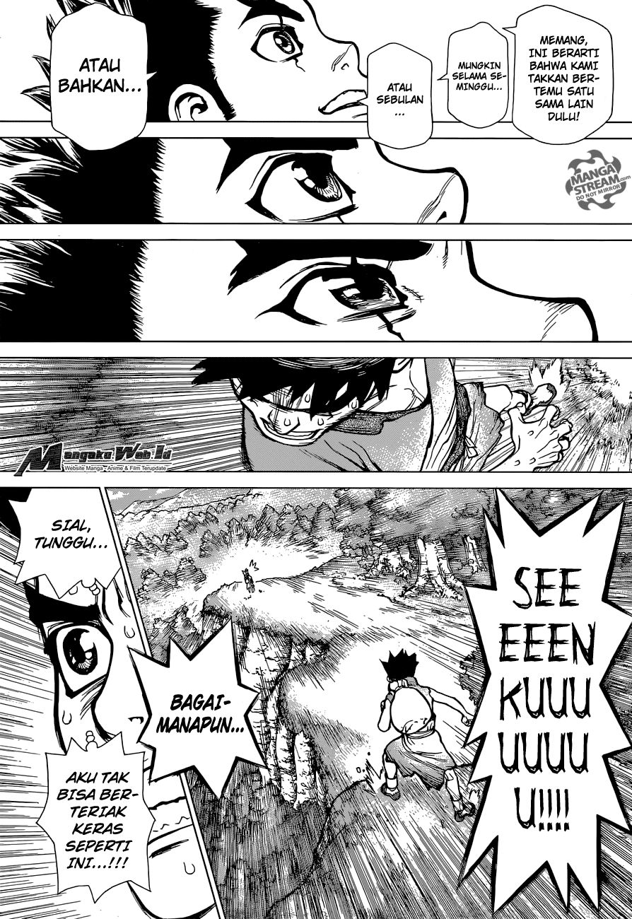 Dr. Stone chapter 15 halaman 17