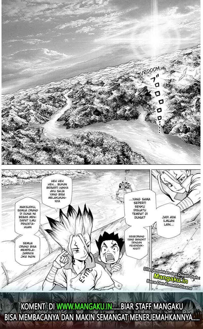 Dr. Stone chapter 150 halaman 4