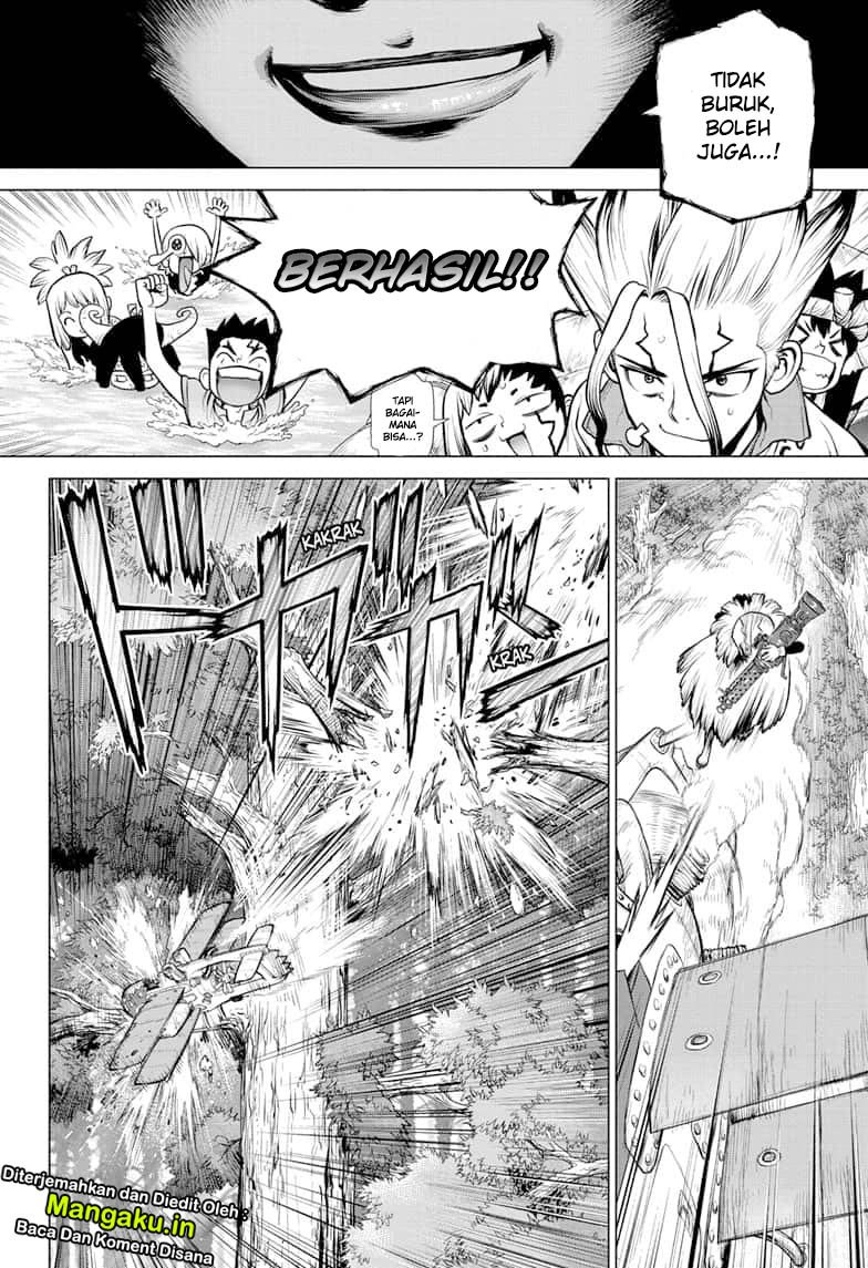 Dr. Stone chapter 150 halaman 15
