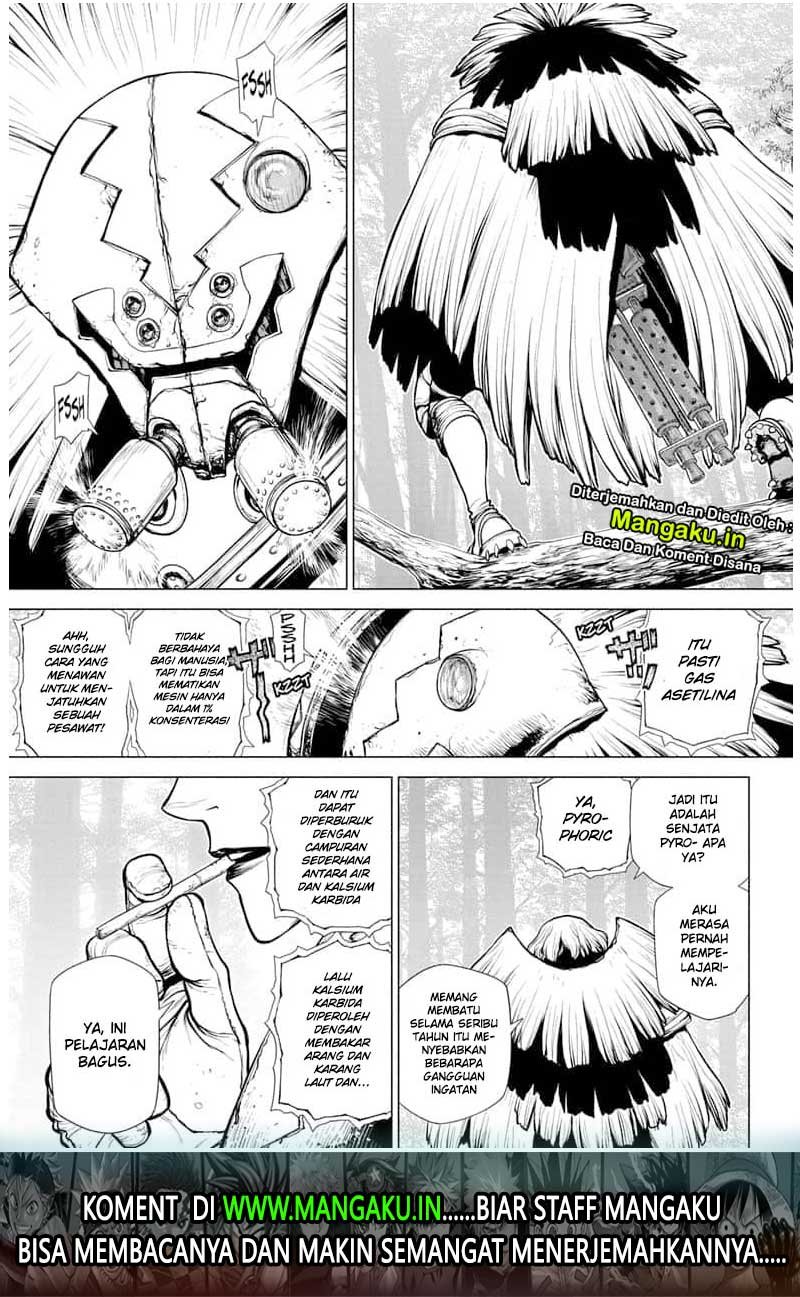 Dr. Stone chapter 150 halaman 16