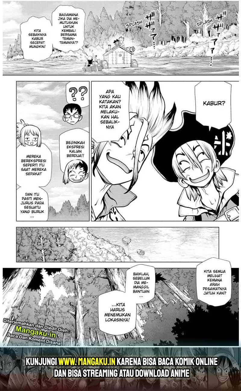 Dr. Stone chapter 150 halaman 18