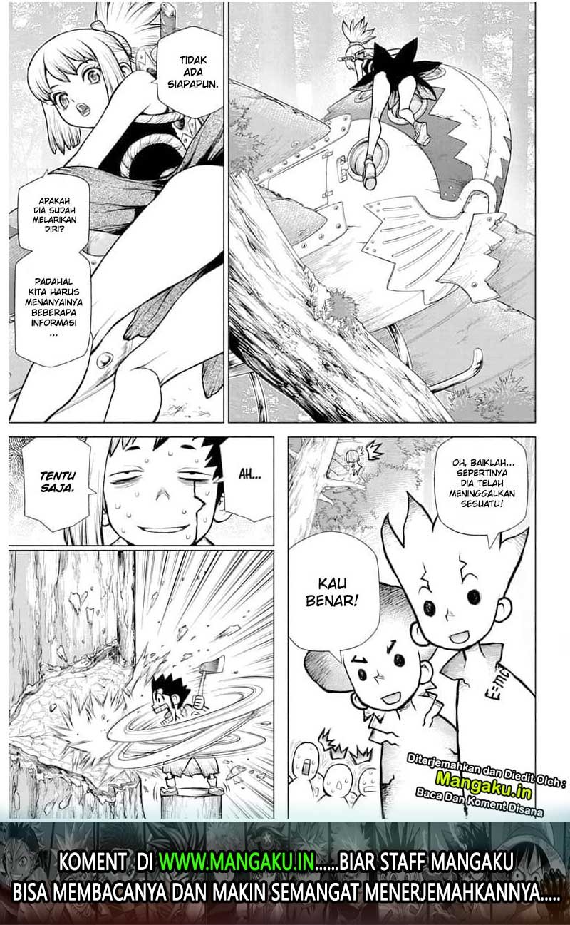 Dr. Stone chapter 150 halaman 19