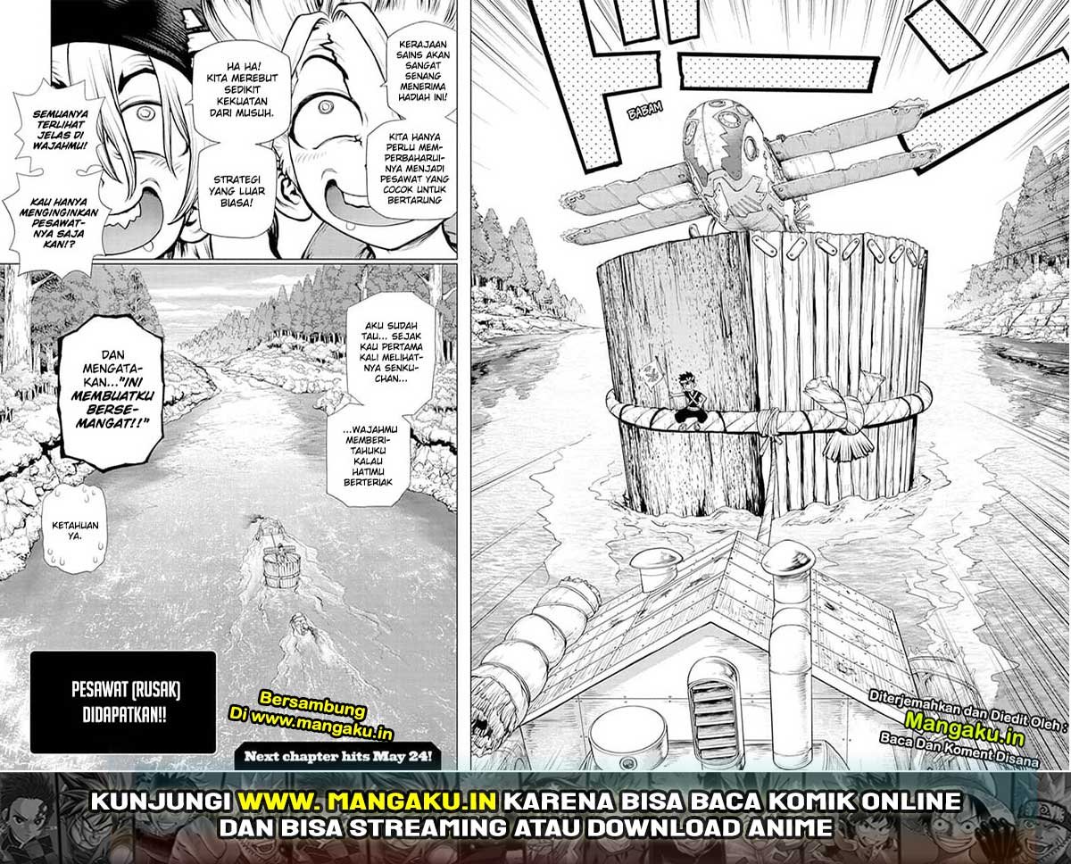 Dr. Stone chapter 150 halaman 20