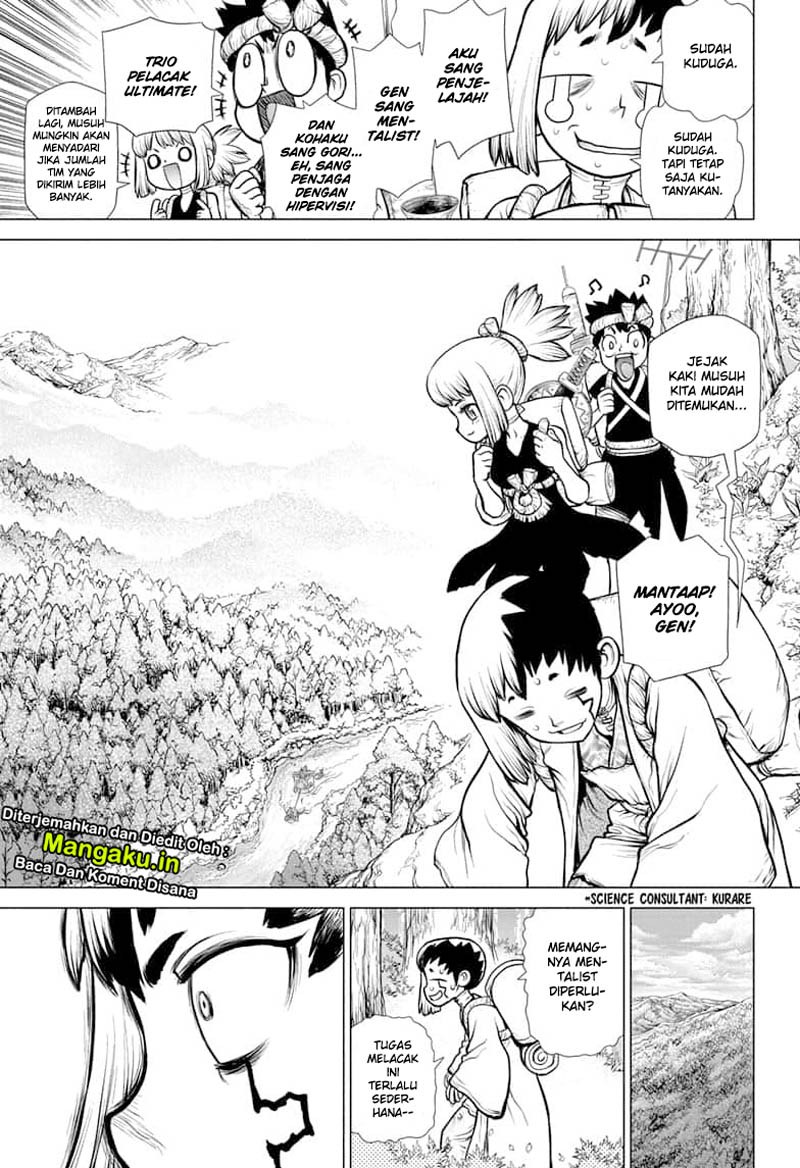 Dr. Stone chapter 151 halaman 4