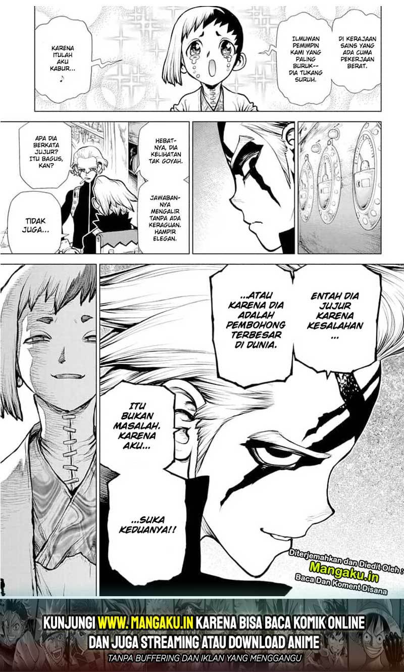 Dr. Stone chapter 151 halaman 15