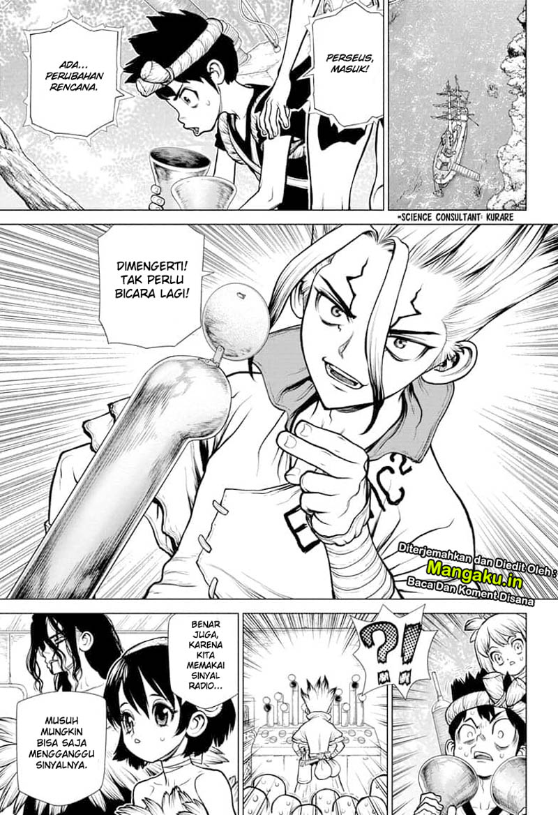 Dr. Stone chapter 152 halaman 4
