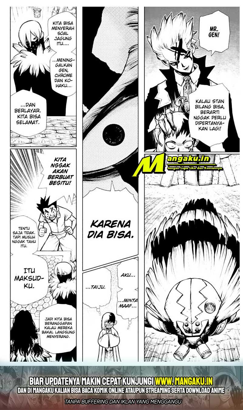 Dr. Stone chapter 153 halaman 16