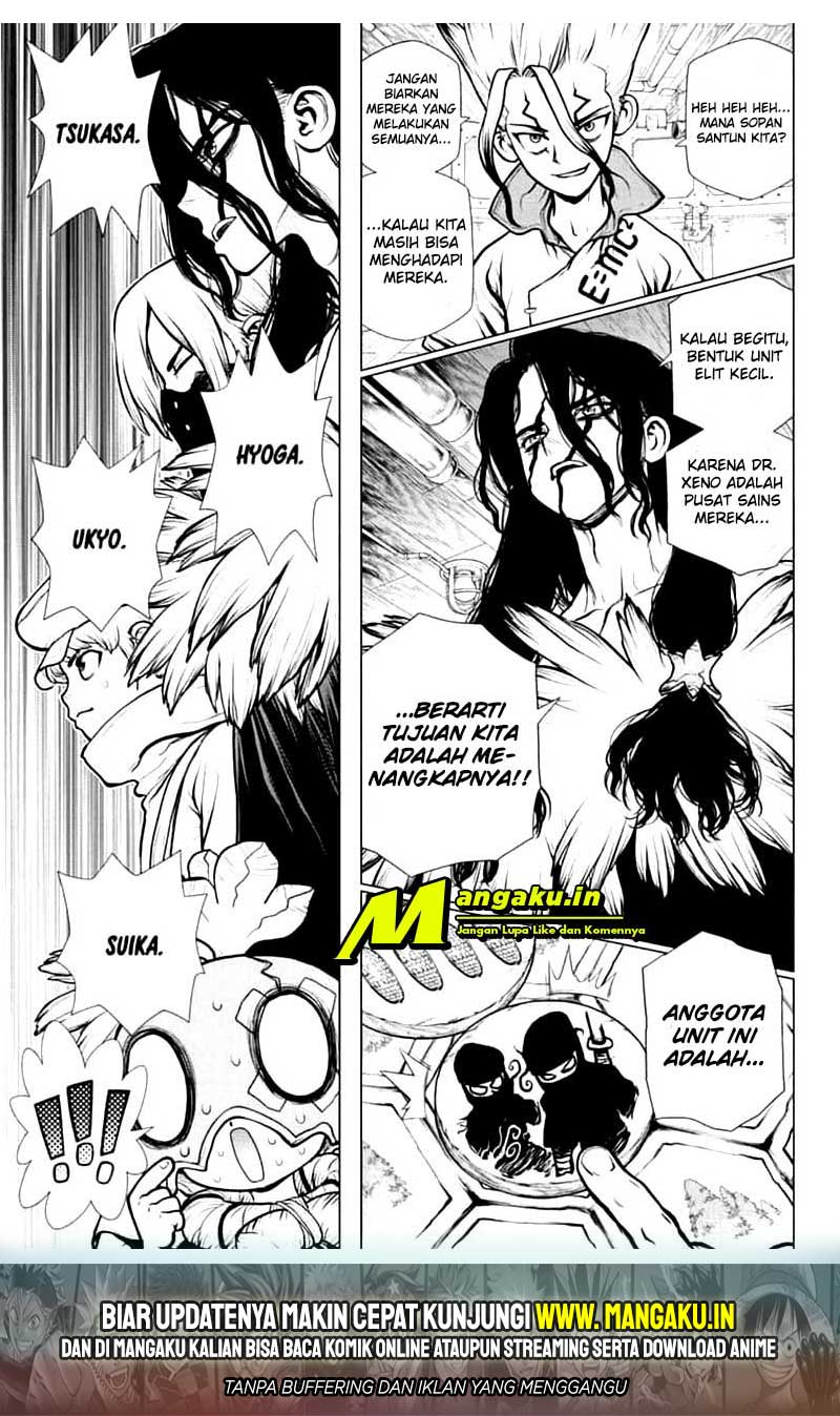 Dr. Stone chapter 153 halaman 17