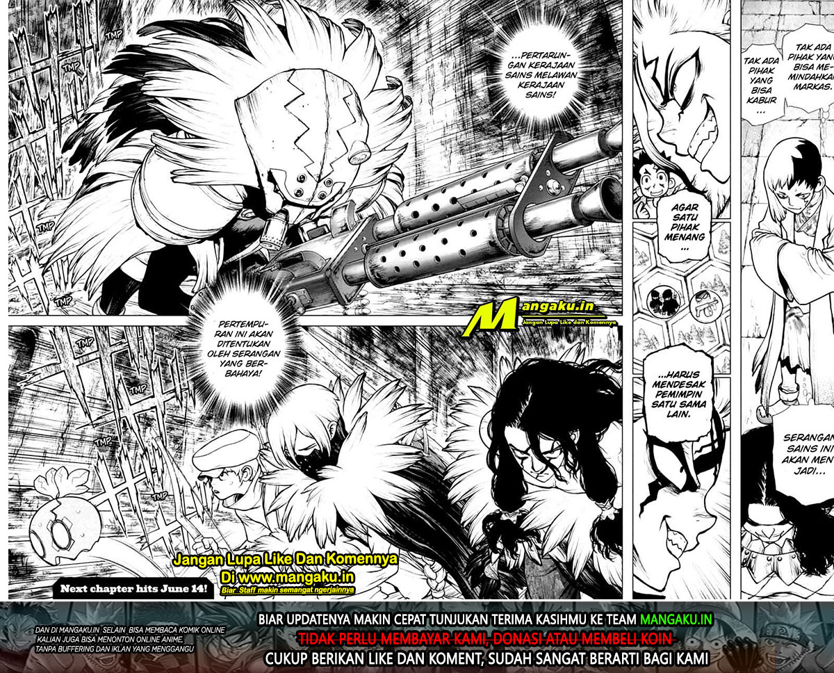 Dr. Stone chapter 153 halaman 18
