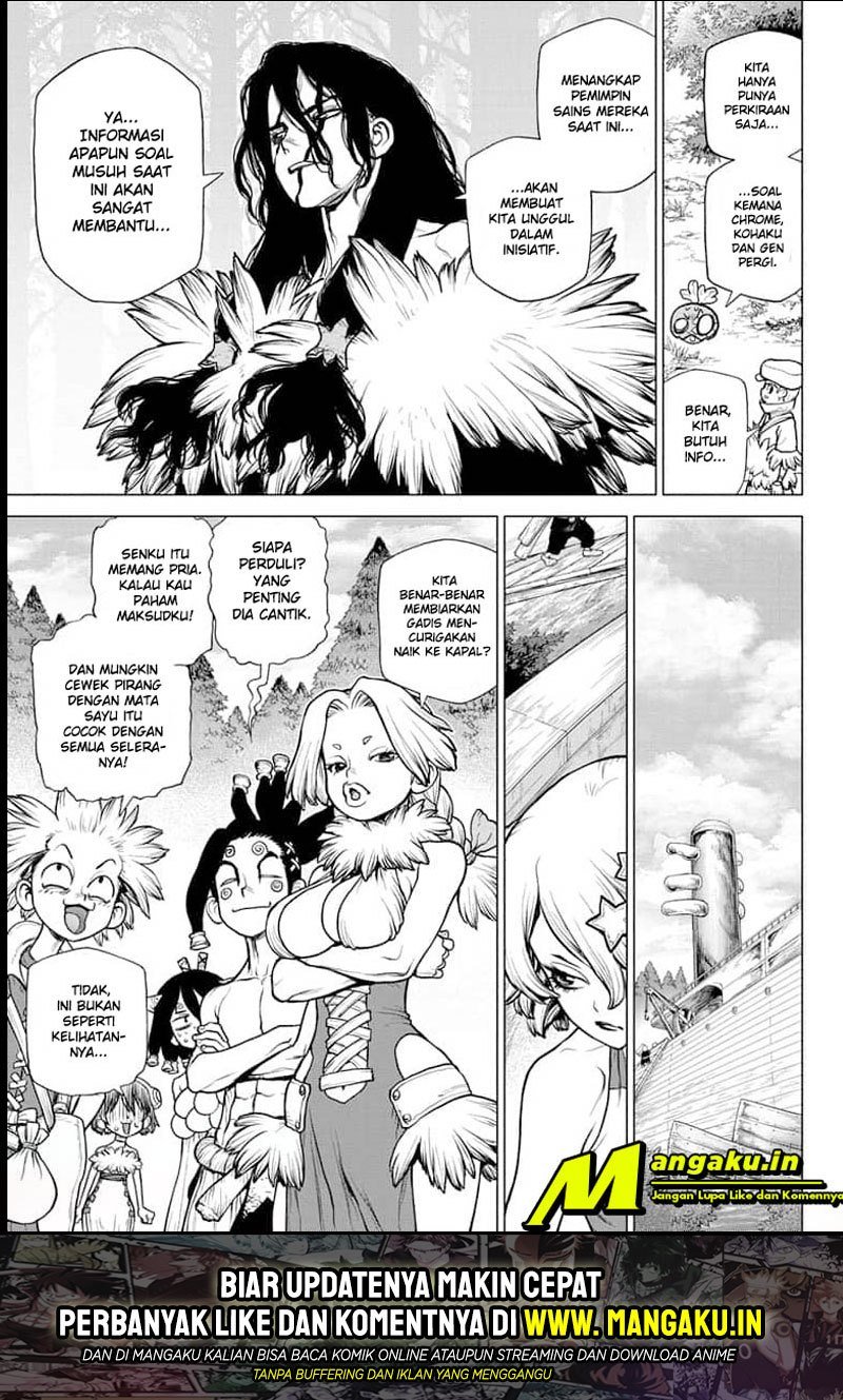 Dr. Stone chapter 154 halaman 16