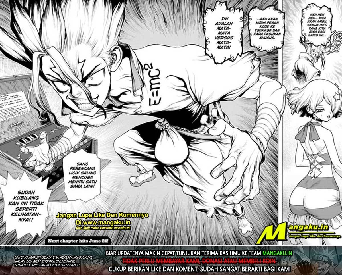 Dr. Stone chapter 154 halaman 17