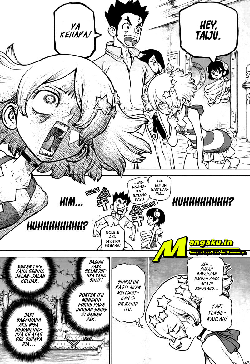 Dr. Stone chapter 155 halaman 8