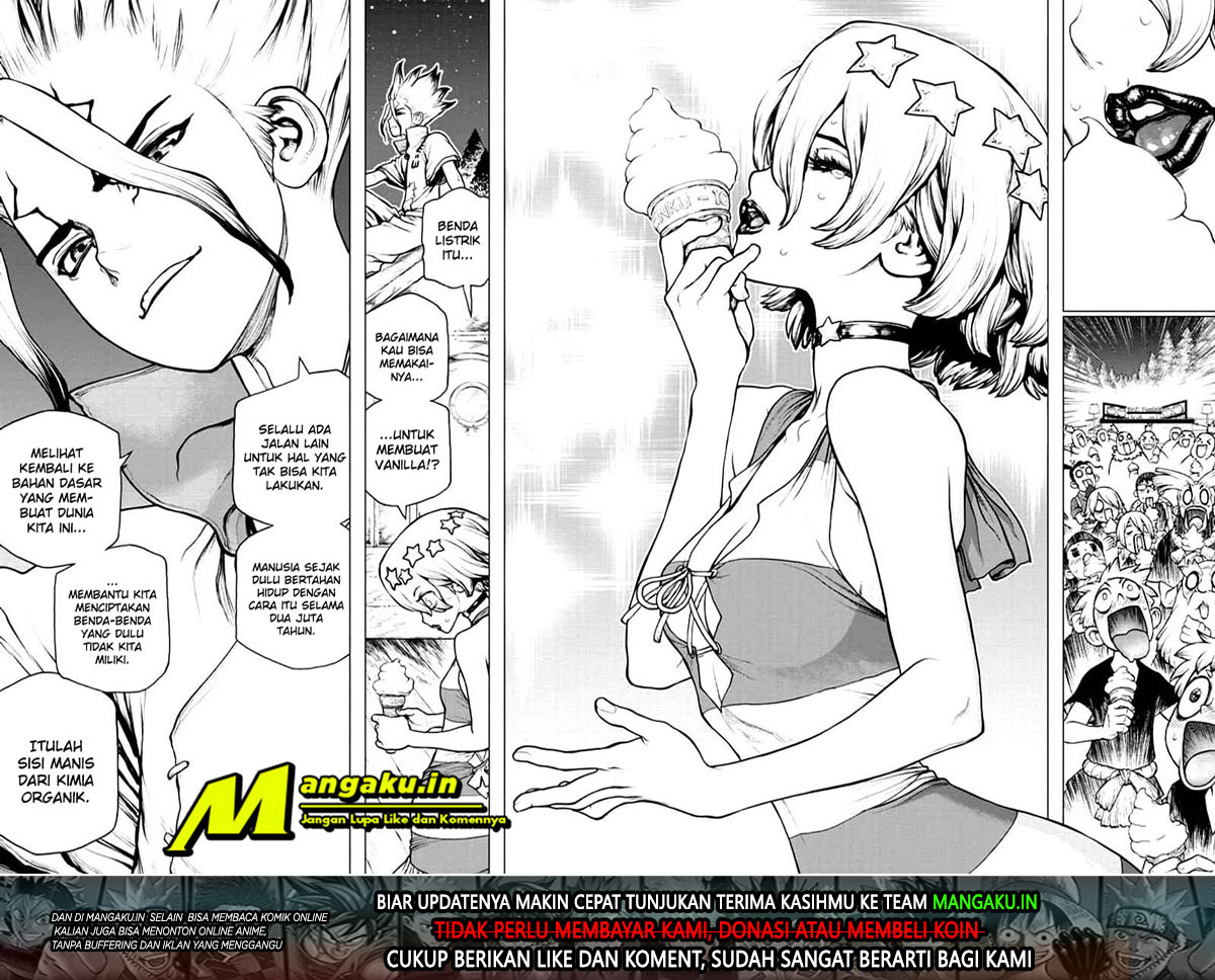 Dr. Stone chapter 155 halaman 15