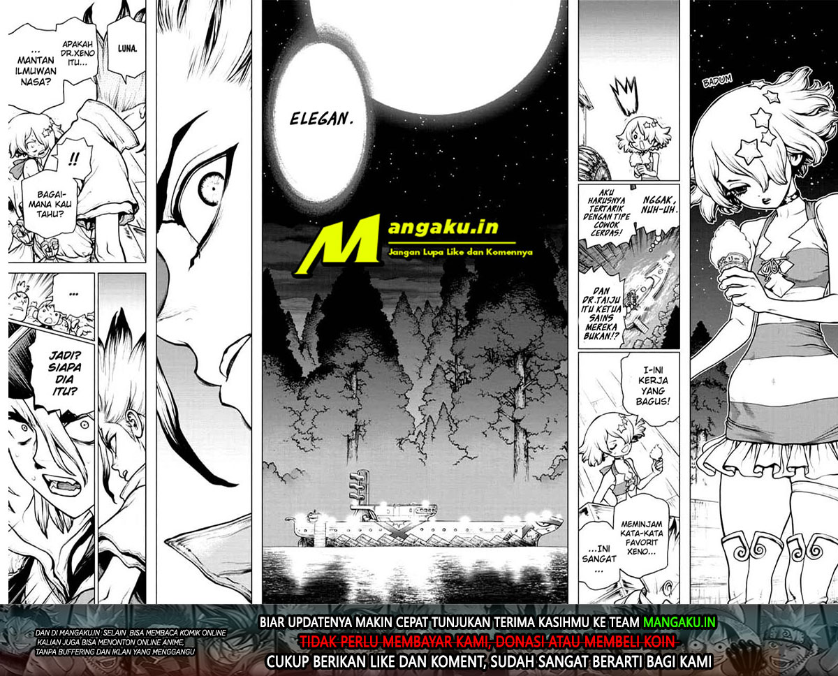 Dr. Stone chapter 155 halaman 16