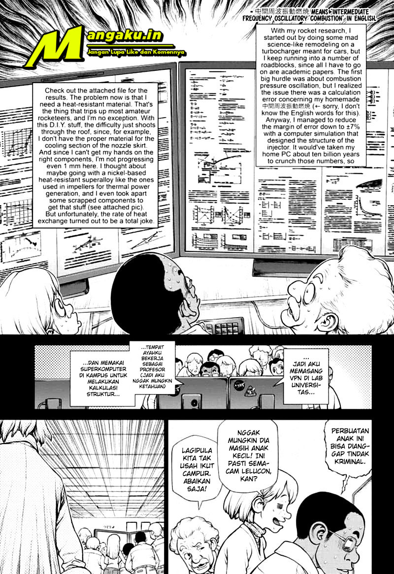 Dr. Stone chapter 156 halaman 7