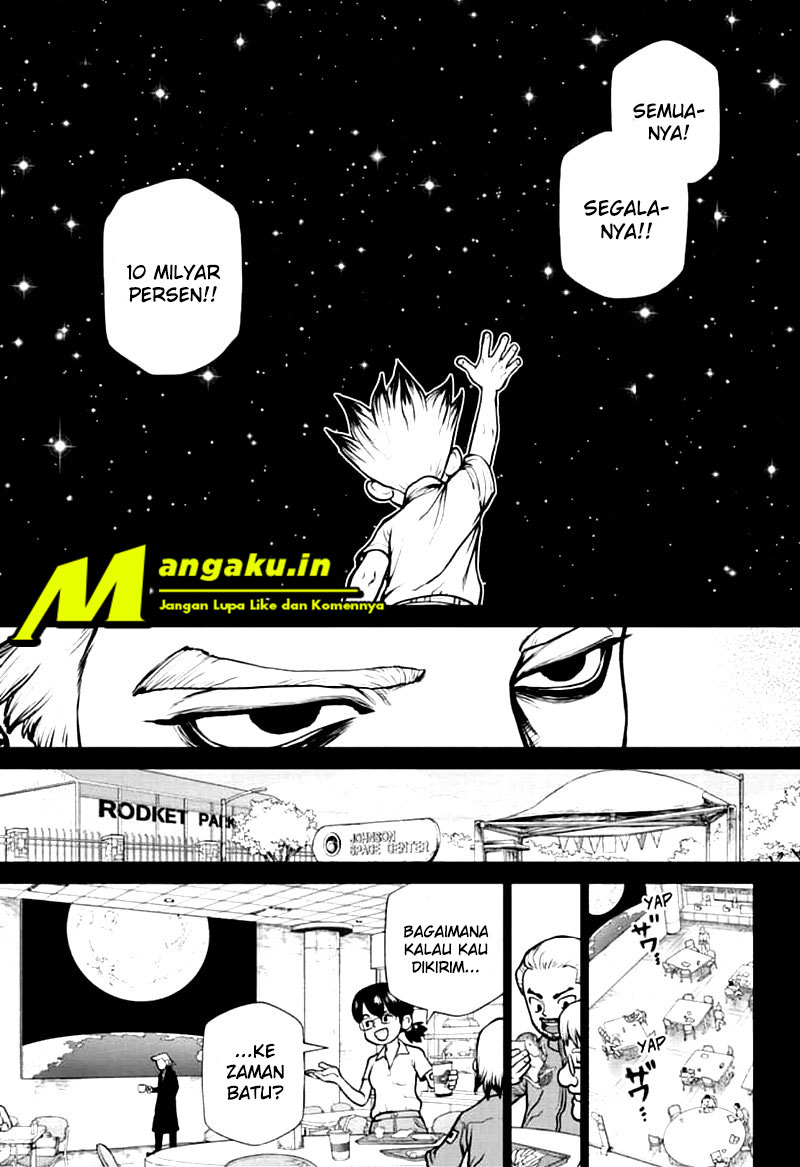 Dr. Stone chapter 156 halaman 15