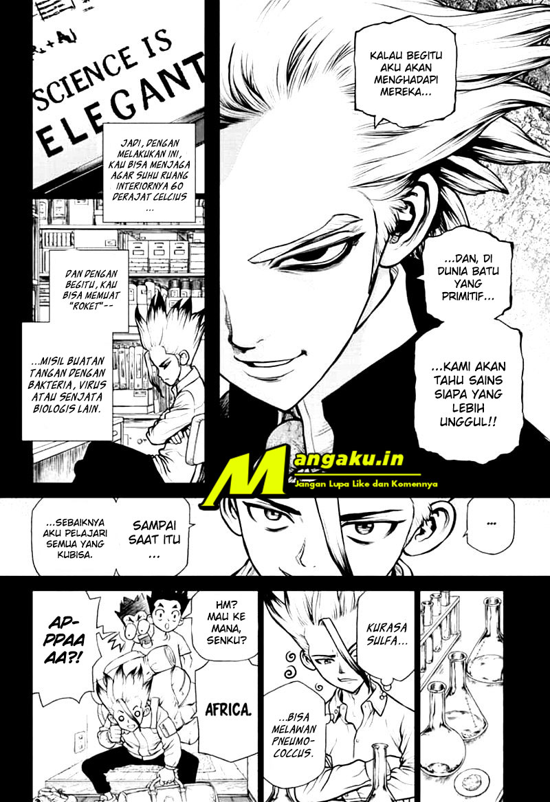 Dr. Stone chapter 156 halaman 17