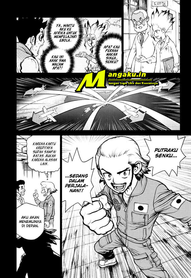 Dr. Stone chapter 156 halaman 18