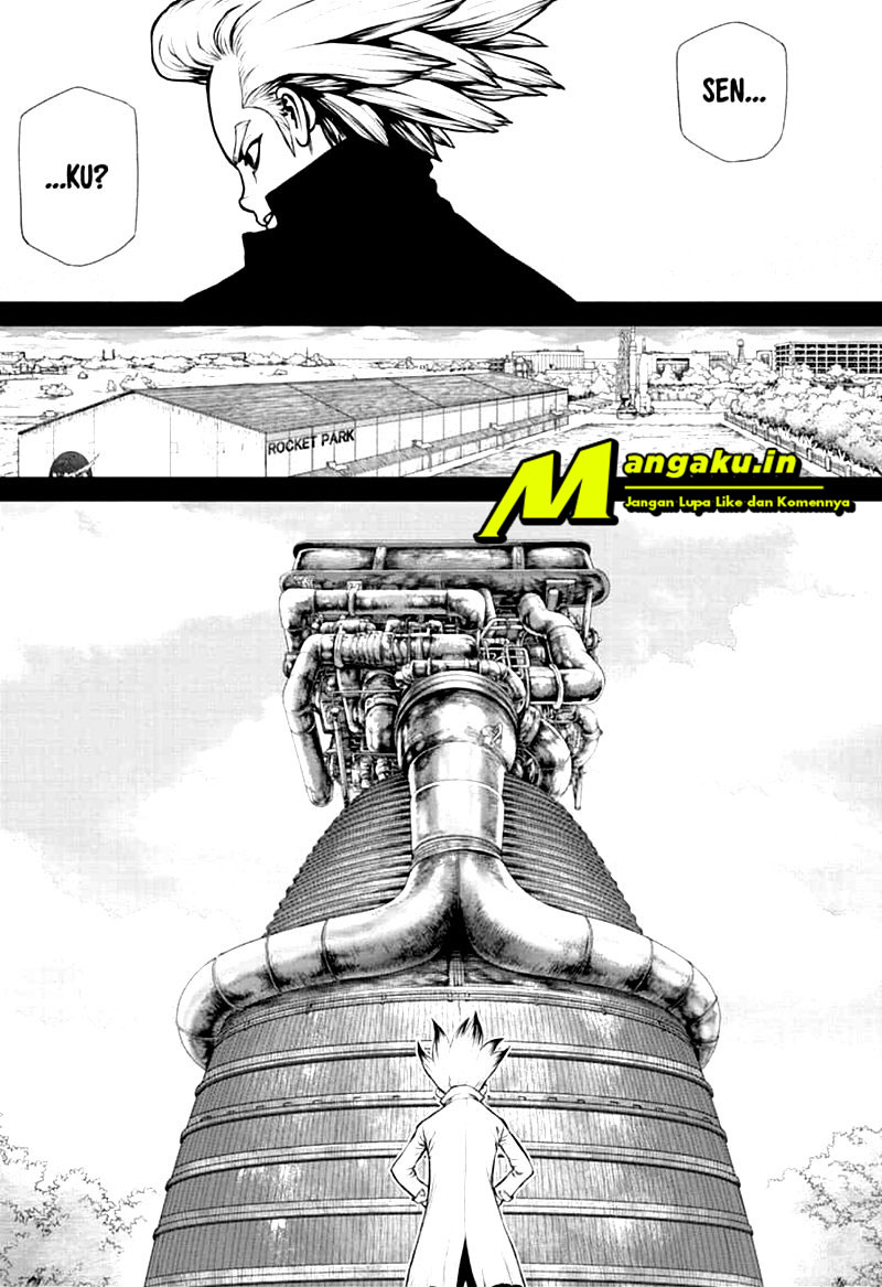 Dr. Stone chapter 156 halaman 19