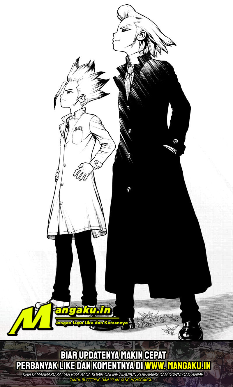 Dr. Stone chapter 156 halaman 21