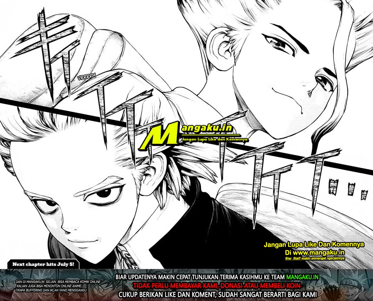 Dr. Stone chapter 156 halaman 23