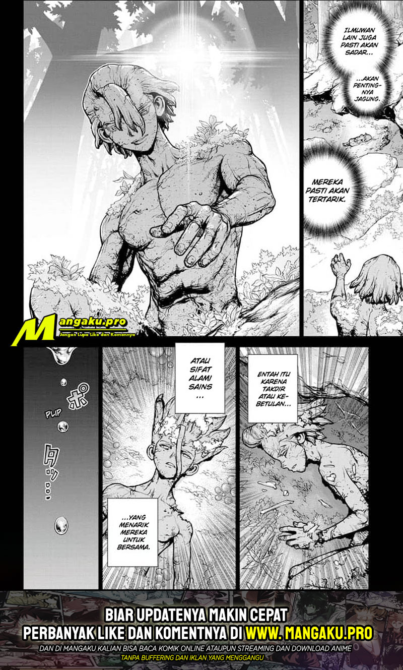 Dr. Stone chapter 157 halaman 16