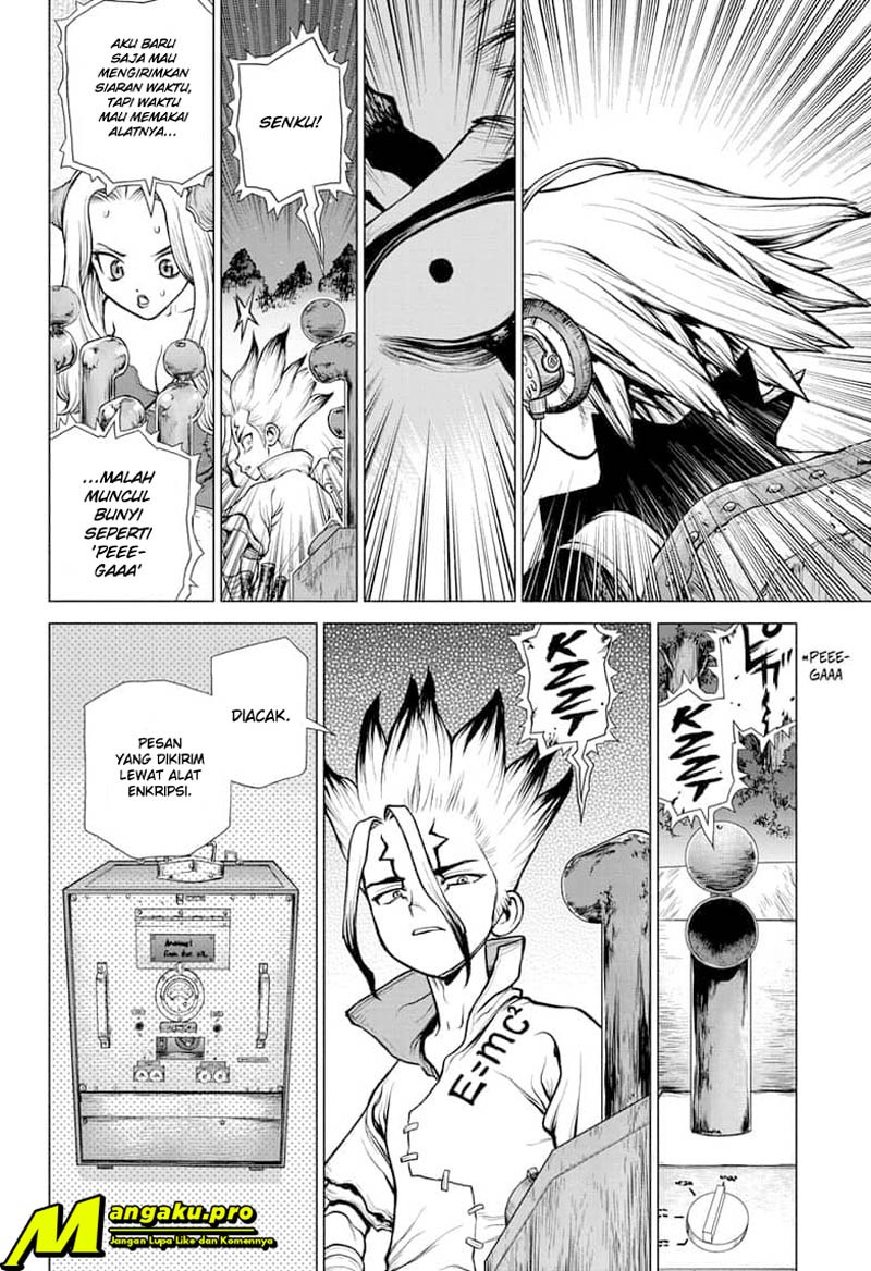 Dr. Stone chapter 158 halaman 14