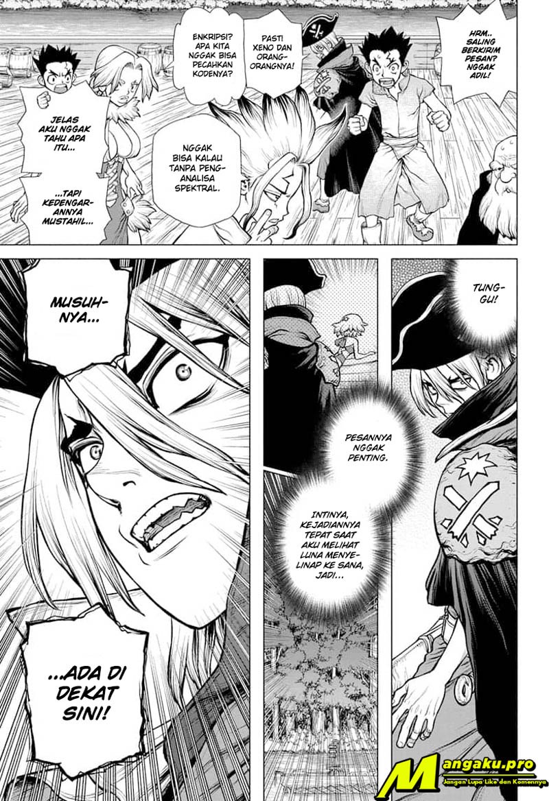 Dr. Stone chapter 158 halaman 15