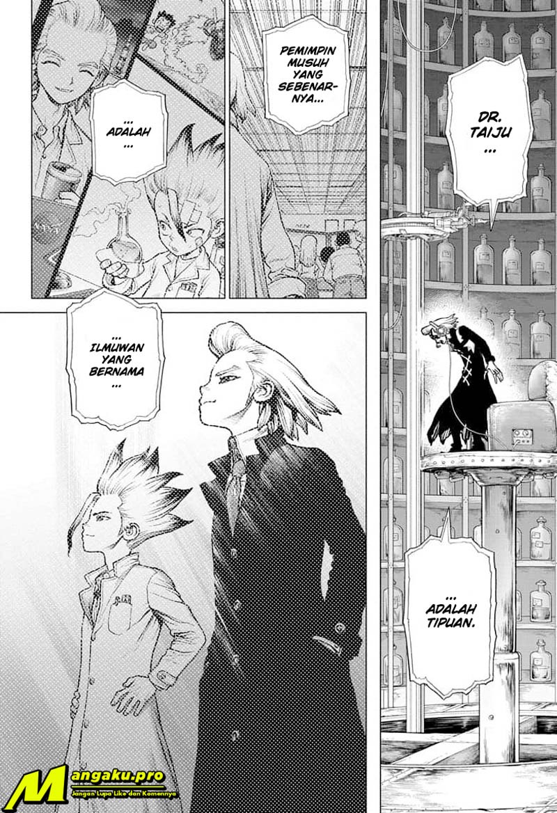 Dr. Stone chapter 158 halaman 18