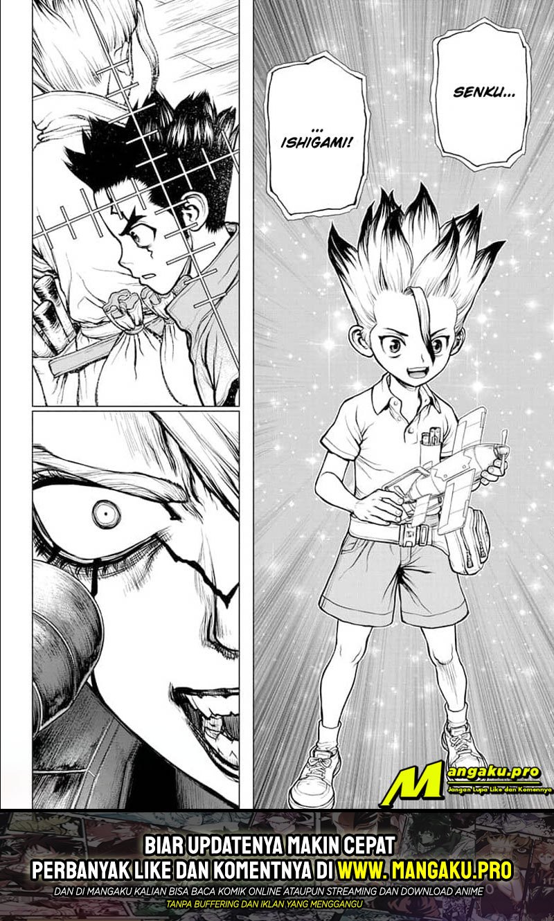 Dr. Stone chapter 158 halaman 20