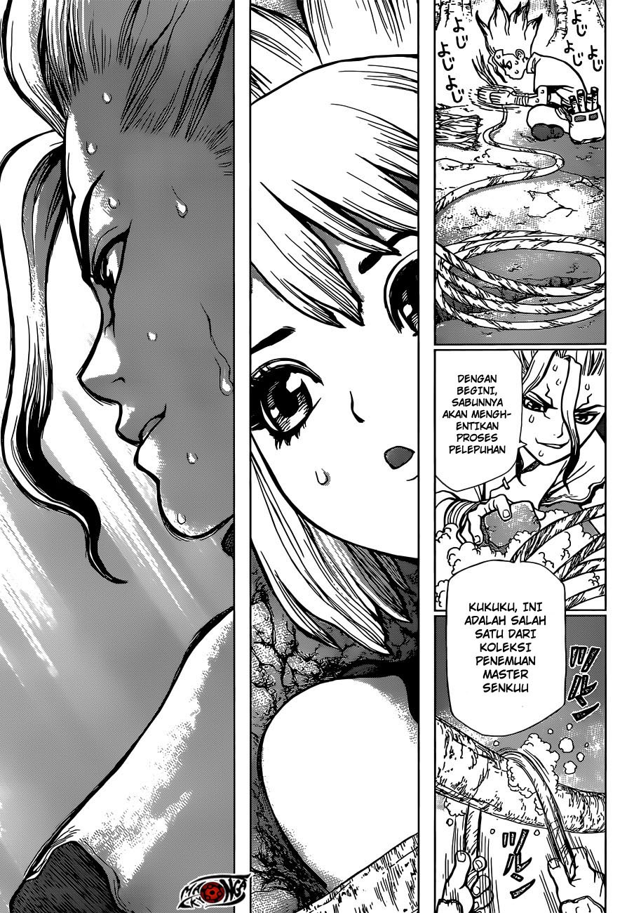Dr. Stone chapter 16 halaman 15