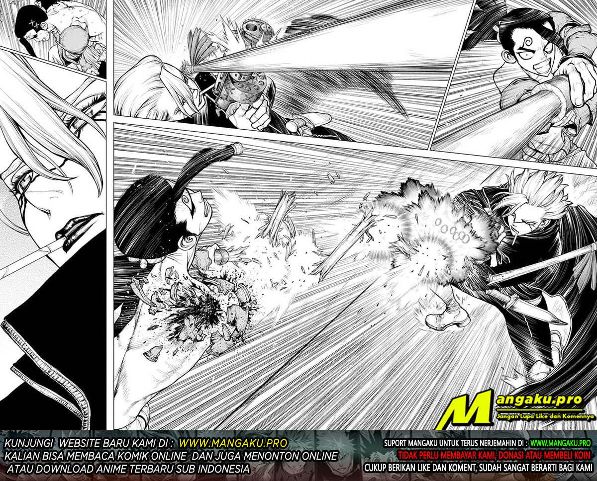 Dr. Stone chapter 166 halaman 14