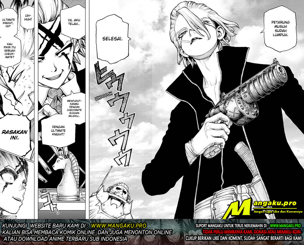 Dr. Stone chapter 166 halaman 15