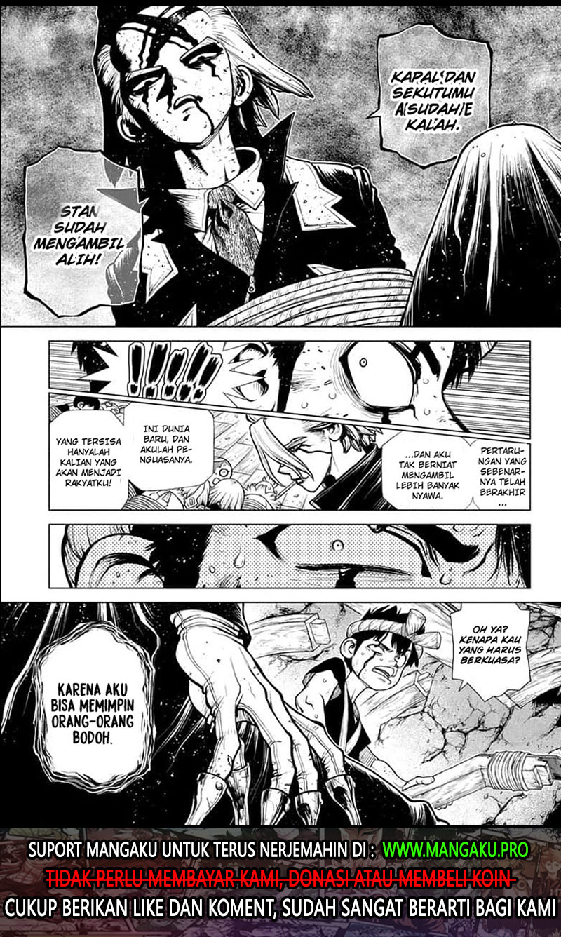 Dr. Stone chapter 167 halaman 13