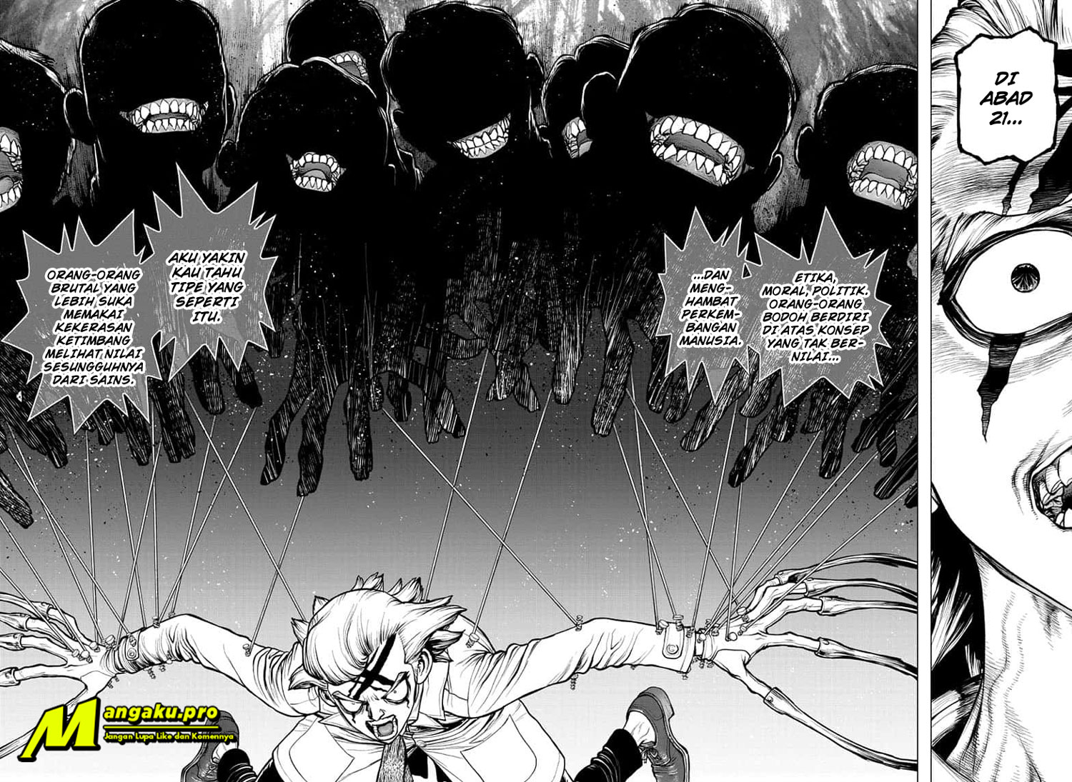 Dr. Stone chapter 167 halaman 14
