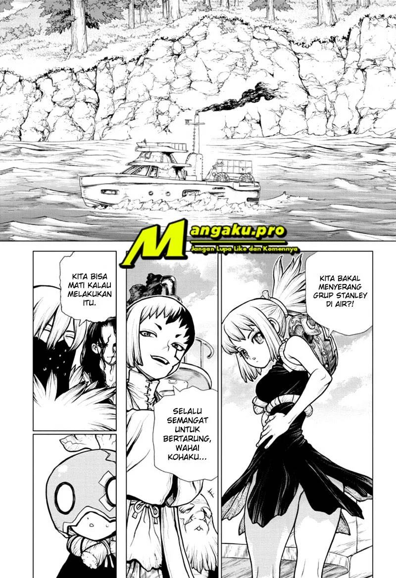 Dr. Stone chapter 168 halaman 15