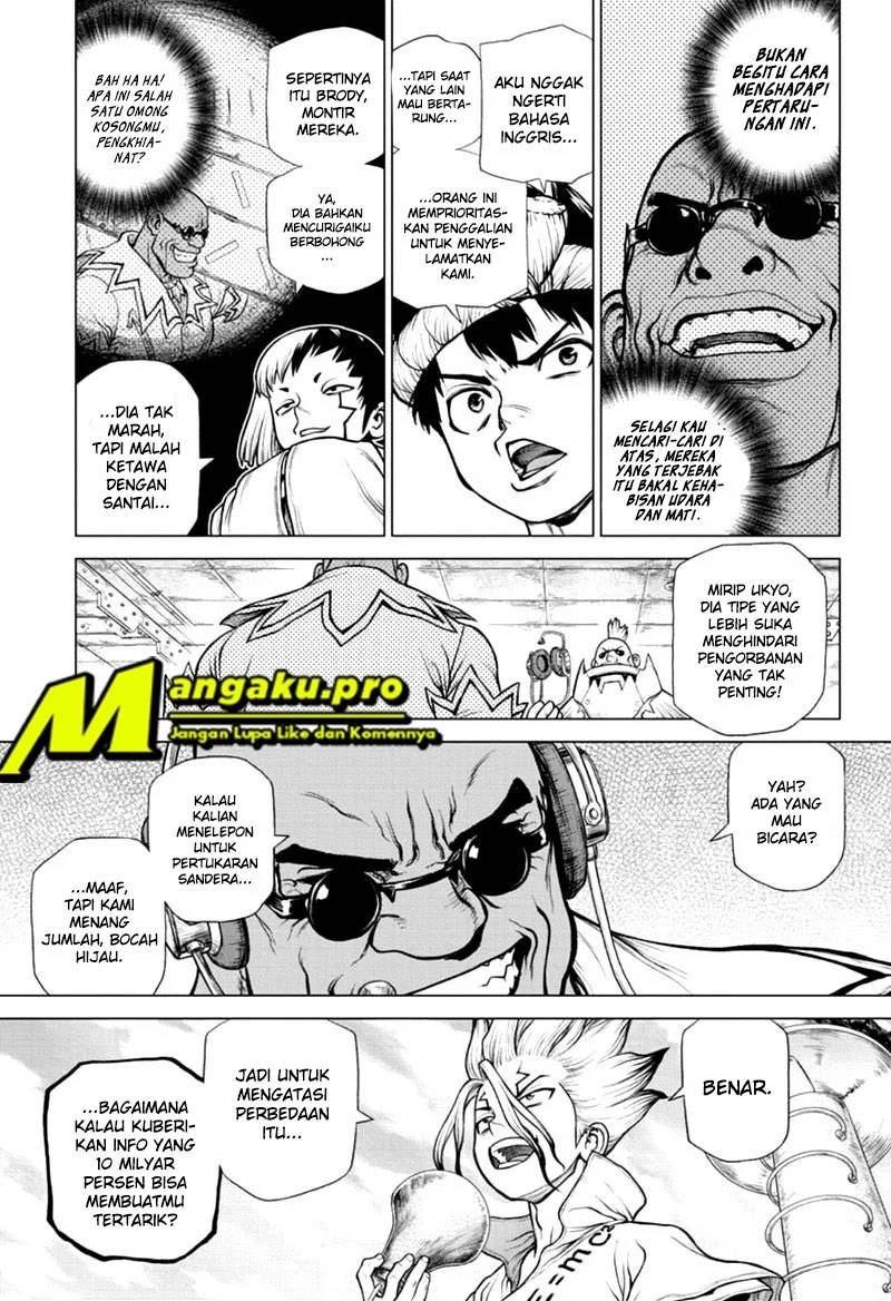 Dr. Stone chapter 168 halaman 17