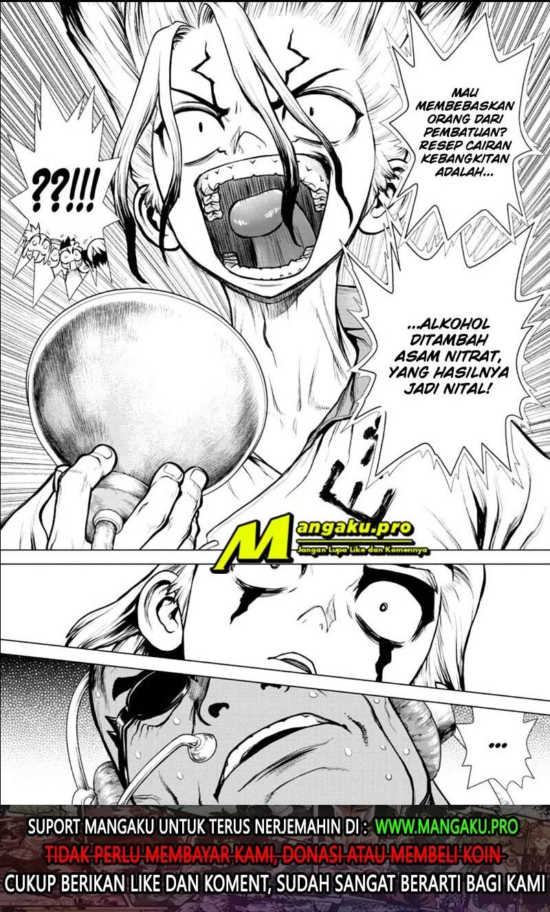 Dr. Stone chapter 168 halaman 18