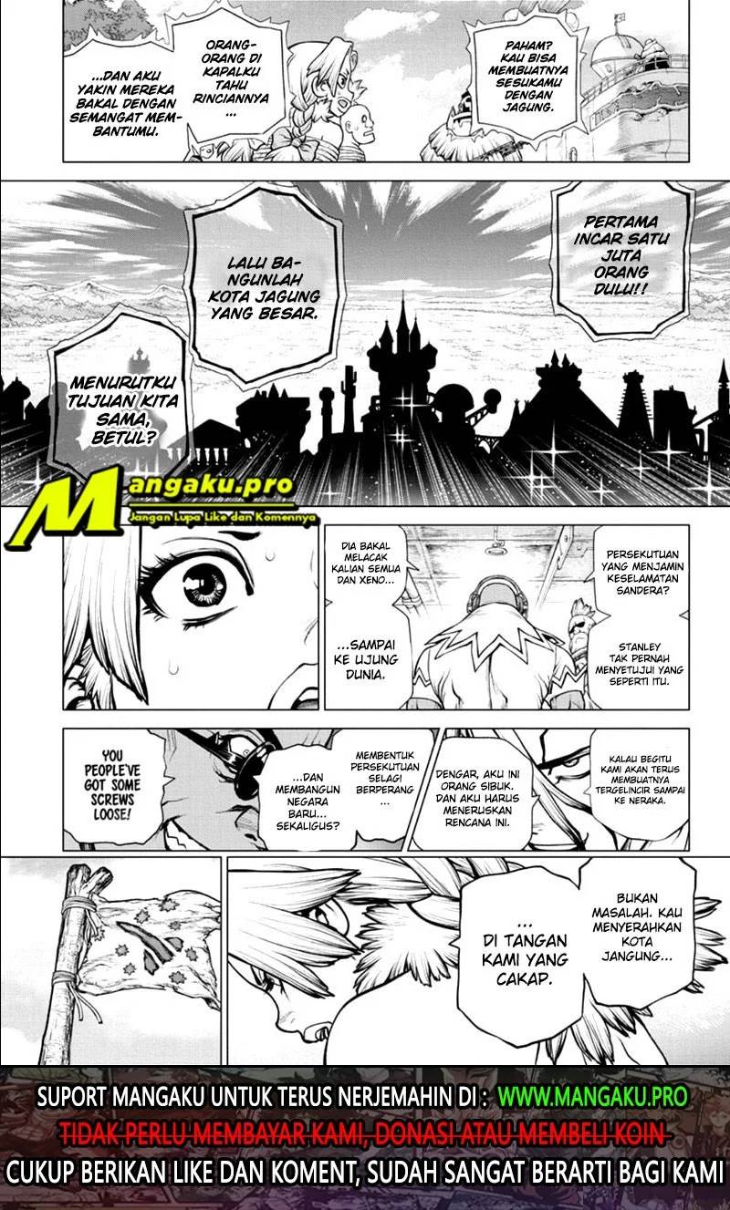 Dr. Stone chapter 168 halaman 19
