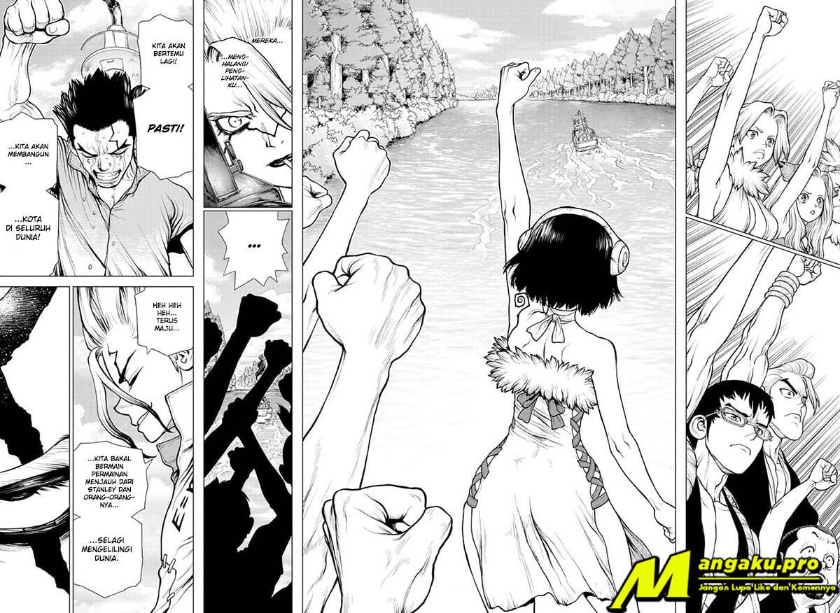 Dr. Stone chapter 169 halaman 17
