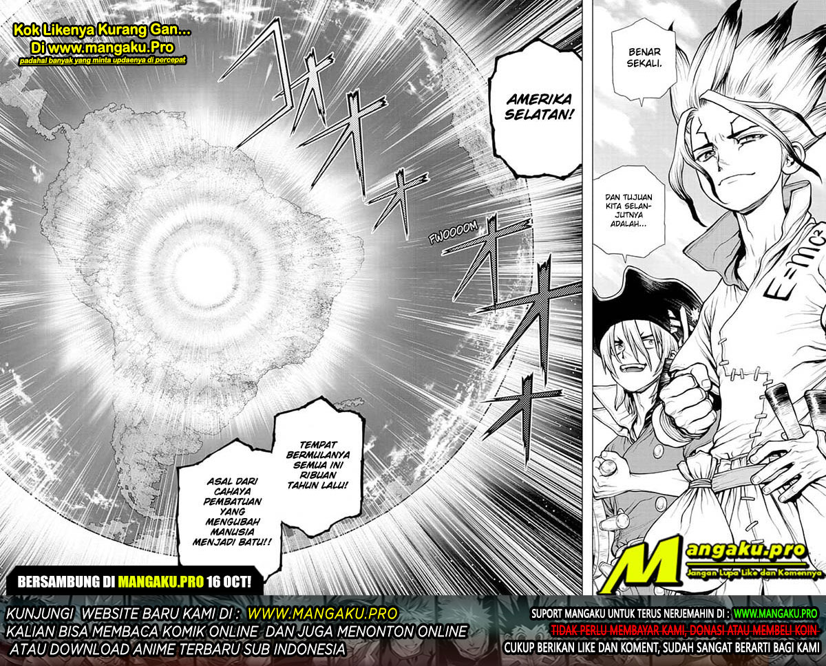 Dr. Stone chapter 169 halaman 18