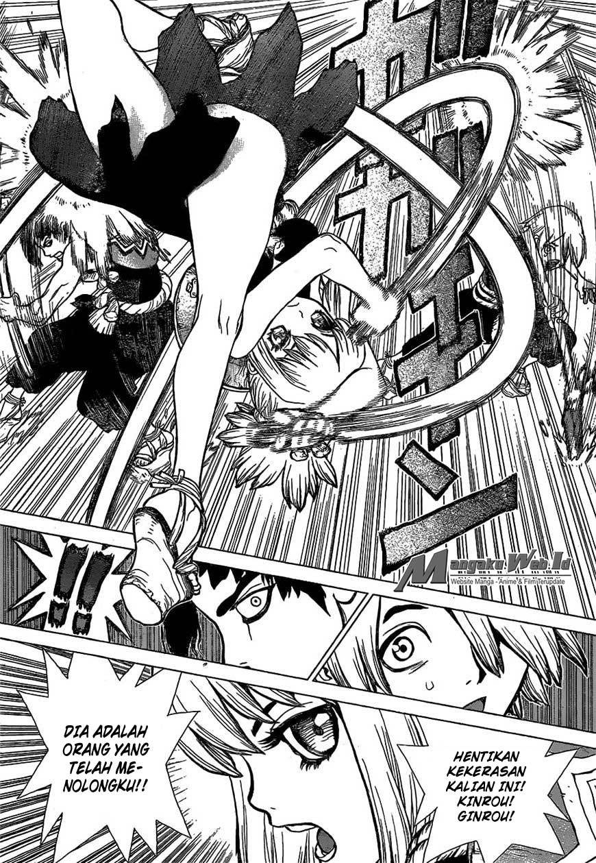 Dr. Stone chapter 17 halaman 15