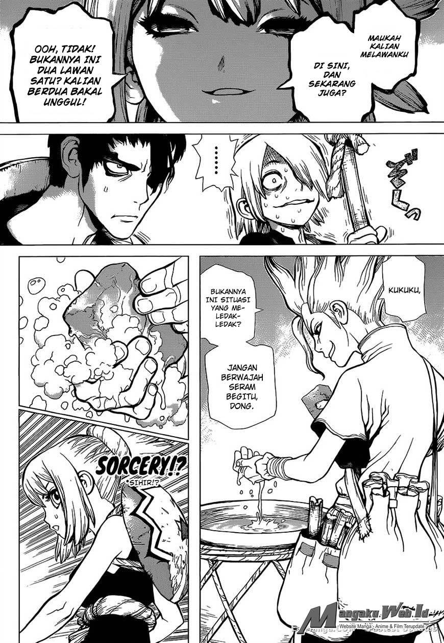 Dr. Stone chapter 17 halaman 17