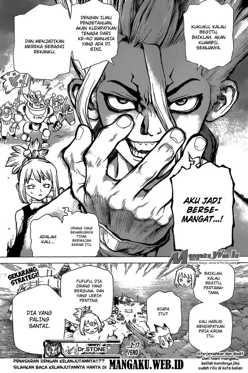 Dr. Stone chapter 17 halaman 20